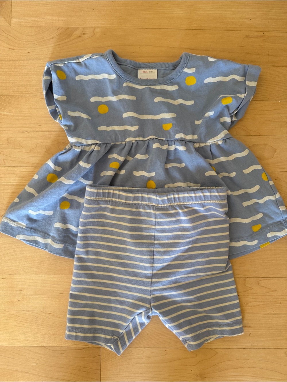 Hannah Anderson 2T mini dress and shorts set